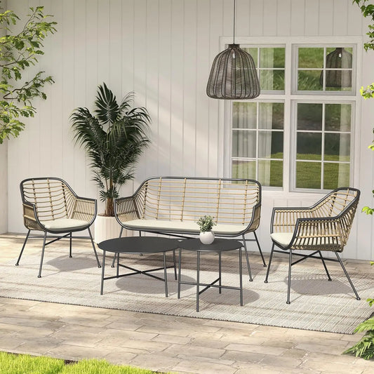 Everyday EssentialsOnline Outdoor Wicker Patio Set Cushions