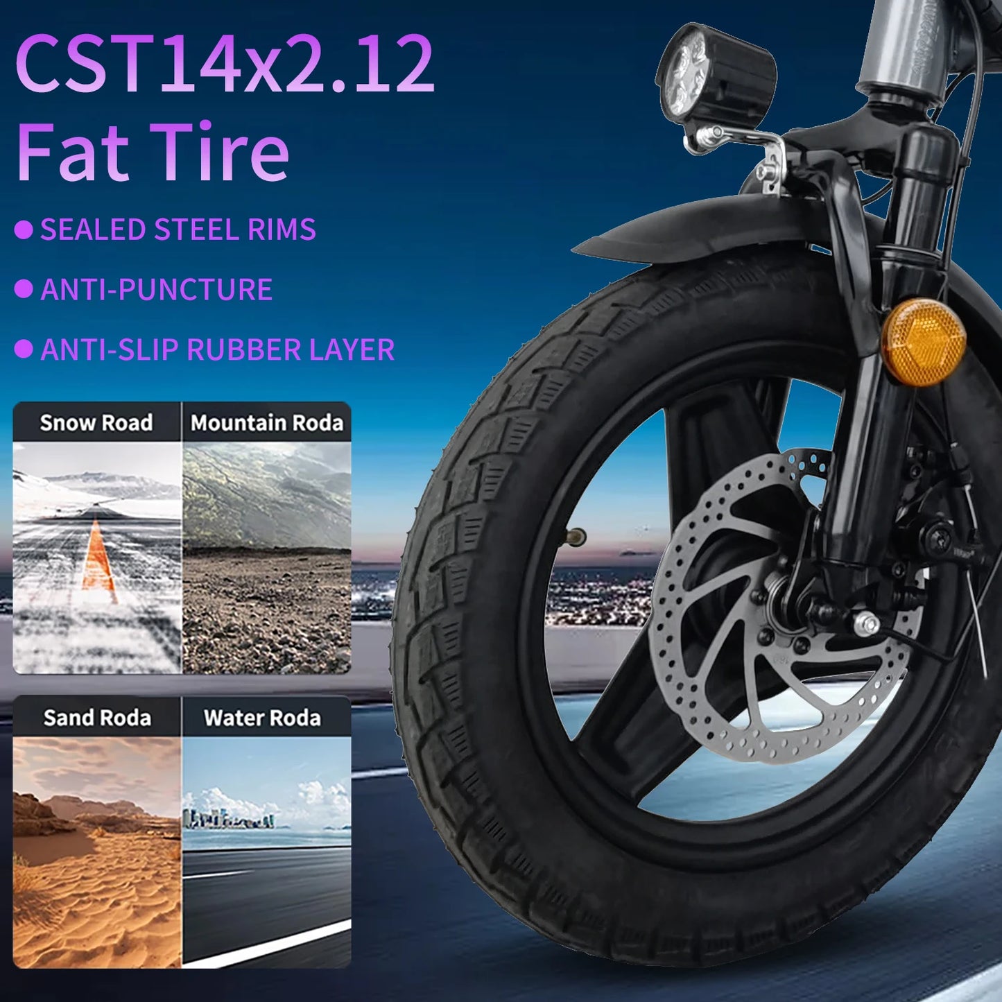 Volta Folding Electric Bike For Adult 600W Peak Motor 25MPH