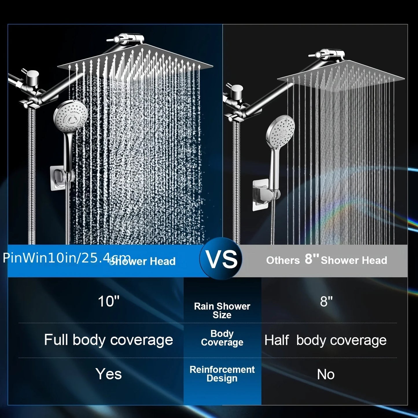 Everyday EssentialsOnline Concealed Stainless Shower Fixture