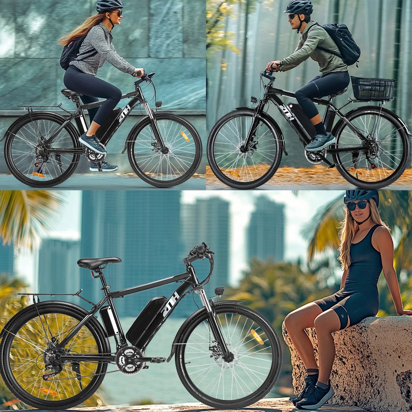 ZNH 1000W Electric Mountain Bike With Removable Battery