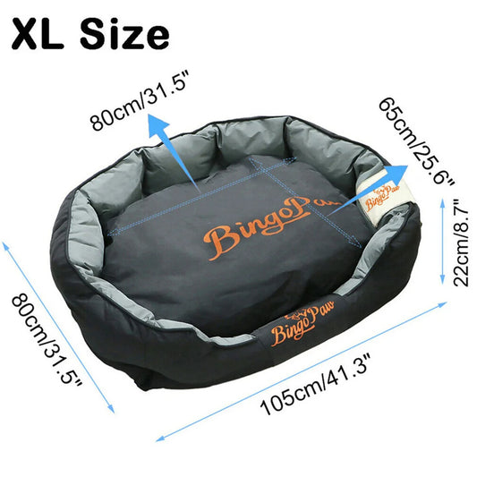 Borwartcn Waterproof Dog Bed Orthopedic Sofa For Pets
