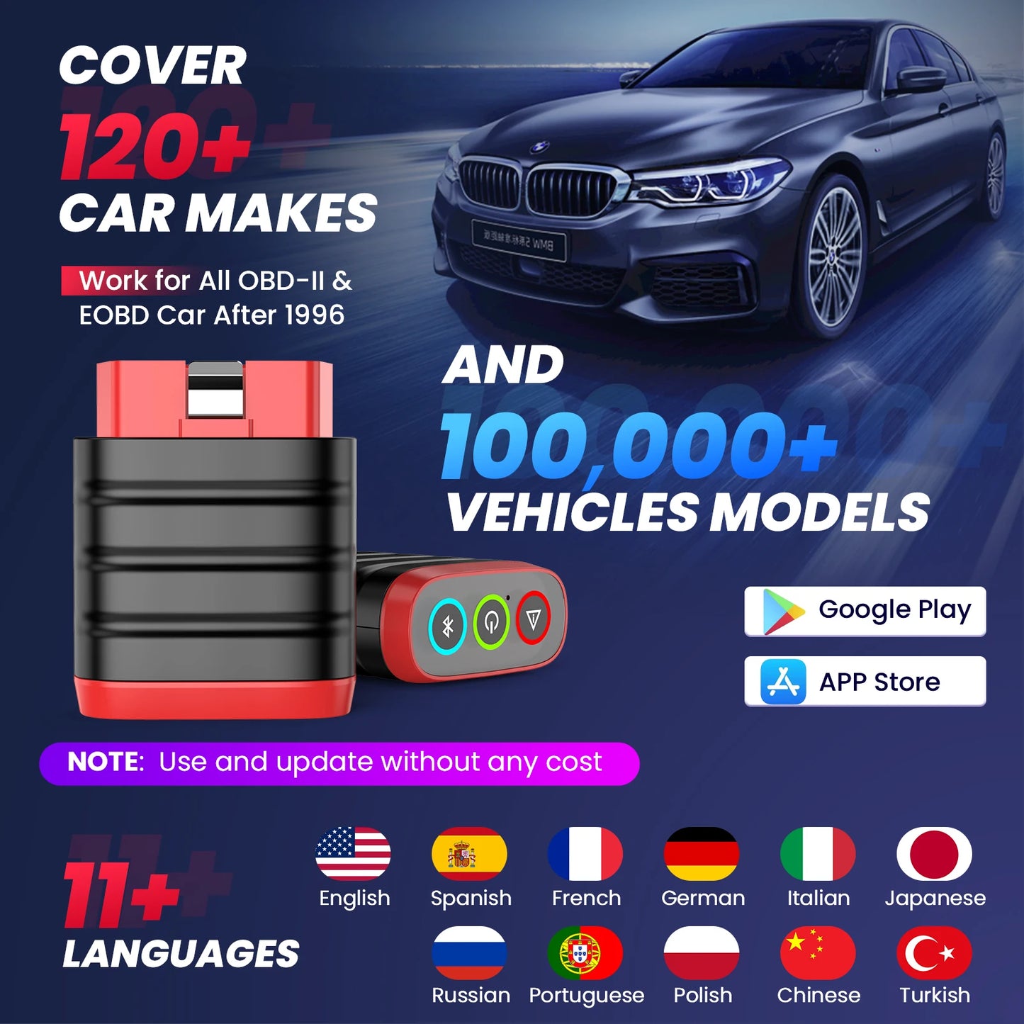 Thinkcar Thinkdiag Mini OBD2 Scanner System Diagnostics
