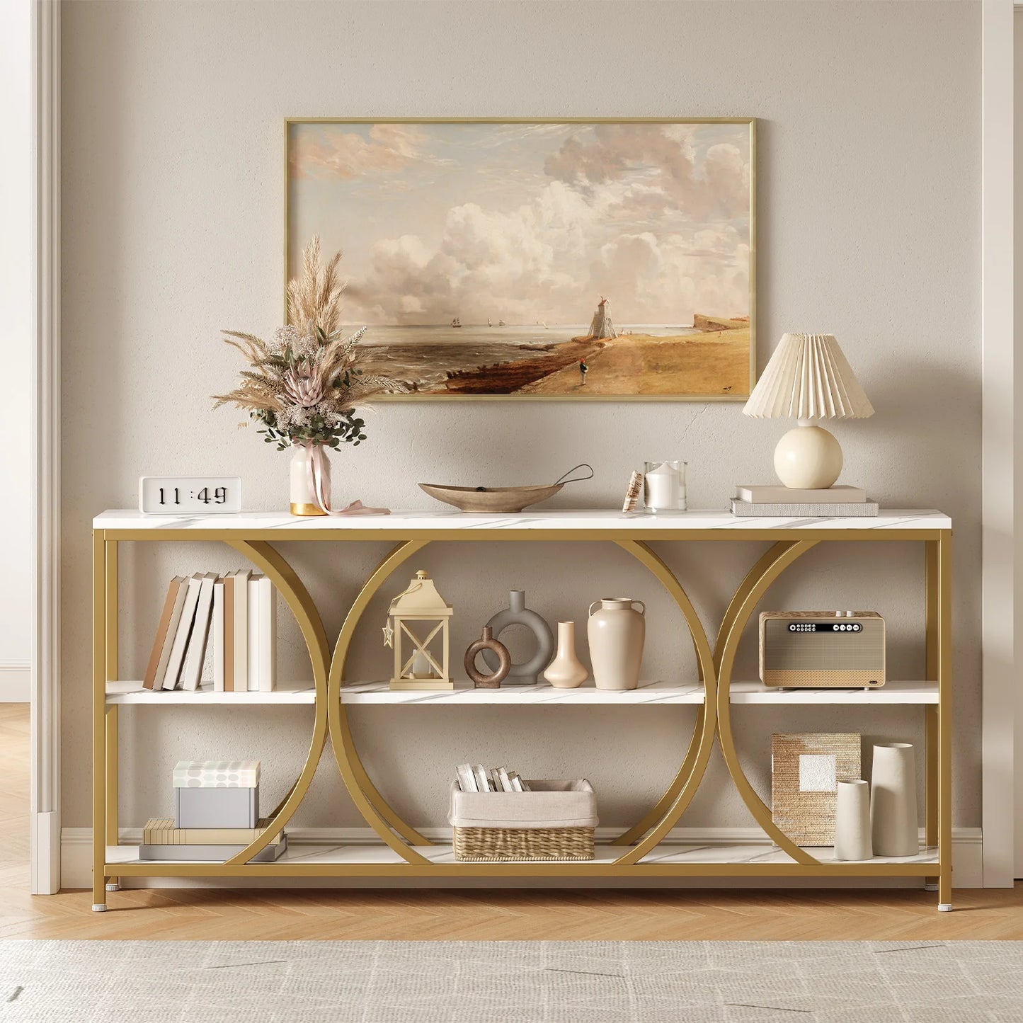 Everyday EssentialsOnline Modern Console Table With Storage