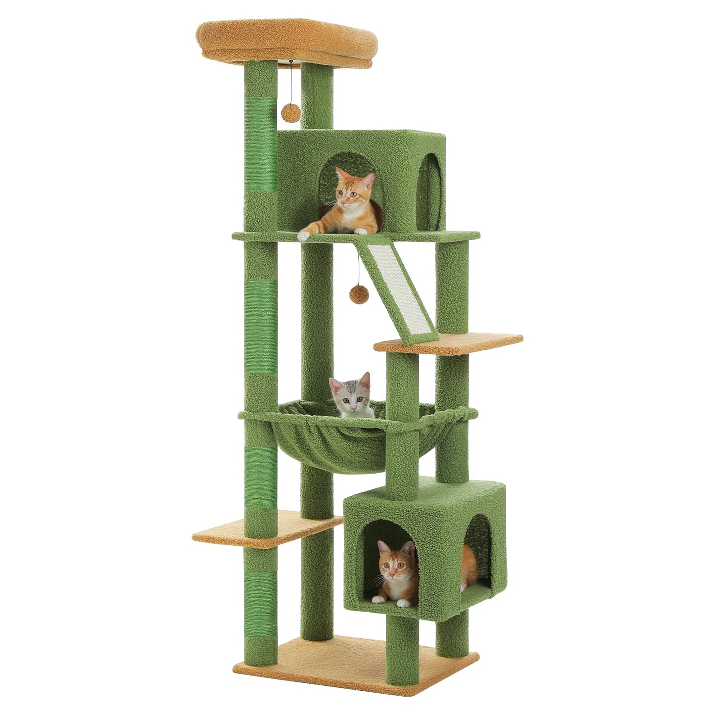 Speedy Pet Cat Tree Tower With Scratching Post Perch