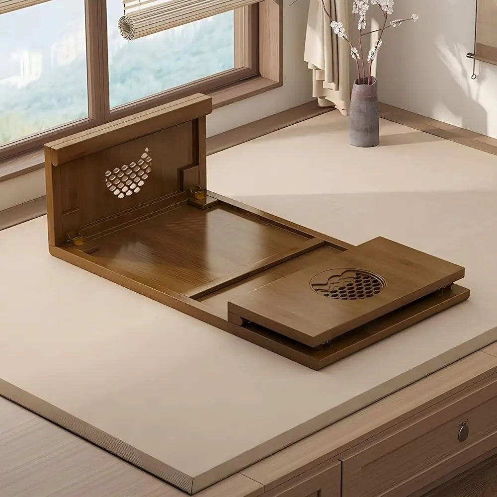 Folding Coffee Table Foldable Japanese Floor Table Low Table For Living Room,Dining Room,Tea,Tatami,Home Decoration