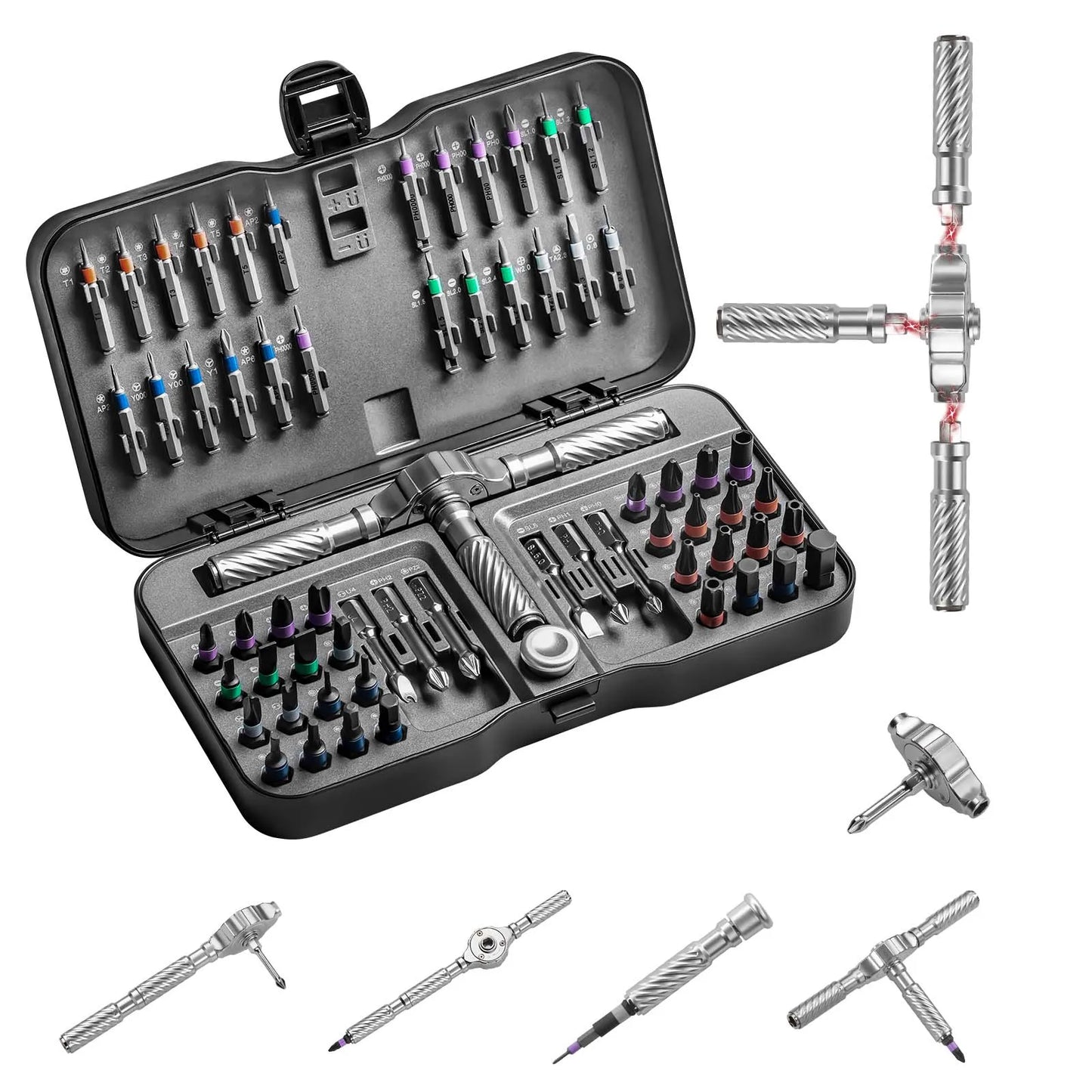 Everyday EssentialsOnline VMAN 66in1 Ratchet Screwdriver