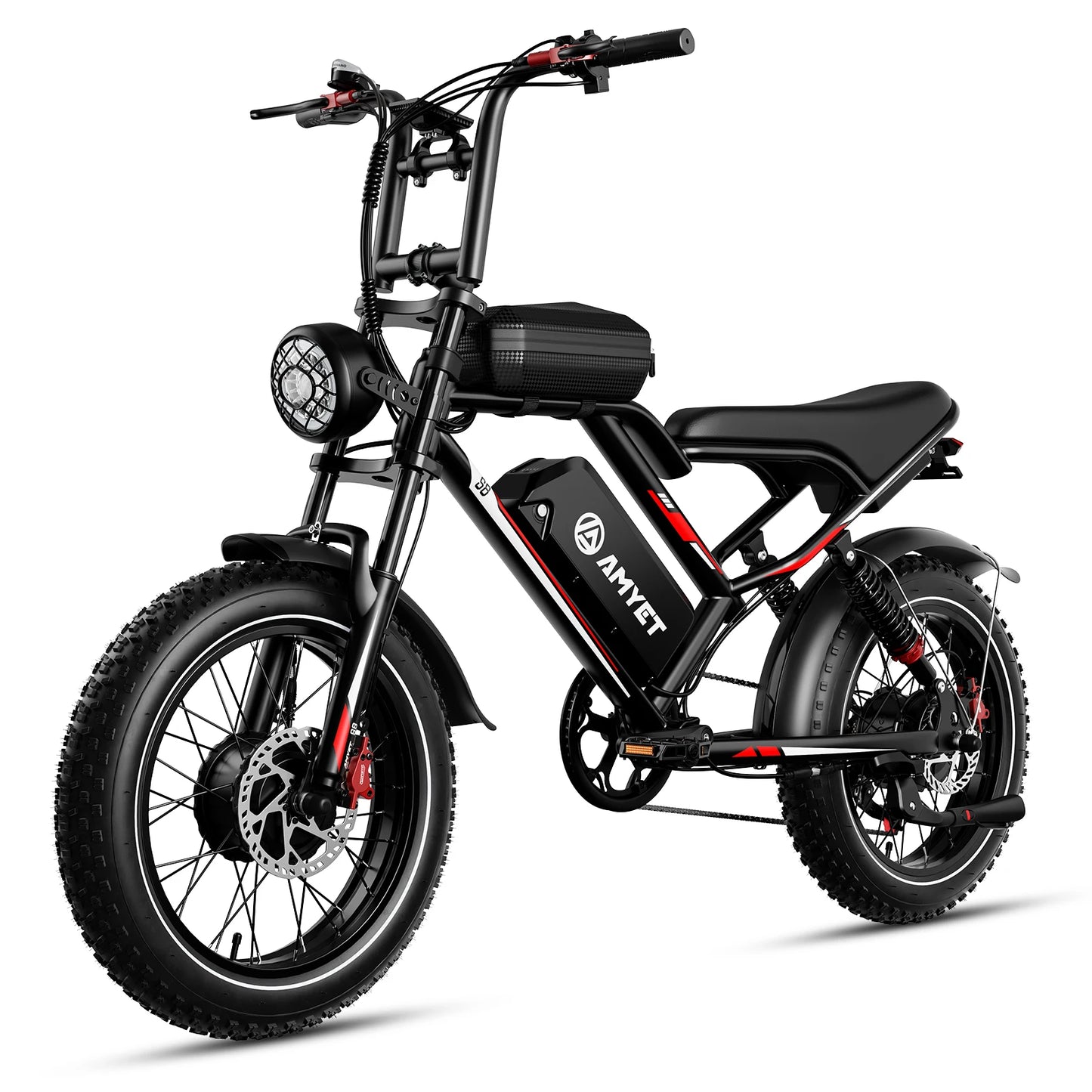 AMYET S8 2000W Dual Motor Electric Bike 48V 25Ah Battery